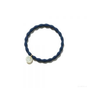 Snow Peak LOGO-CHARM HAIR TIE (NAVY) #F