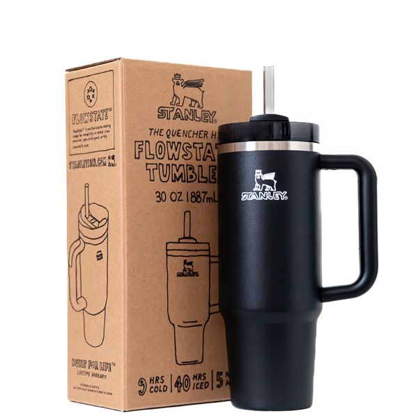 STANLEY THE QUENCHER H2.0 FLOWSTATE TUMBLER 30 OZ BLACK
