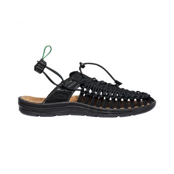 KEEN All Gender UNEEK II CONVERTIBLE (BLACK/JOLLY GREEN)