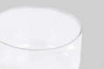 Black Blum Glass Lunch Bowl - Almond - 750ml